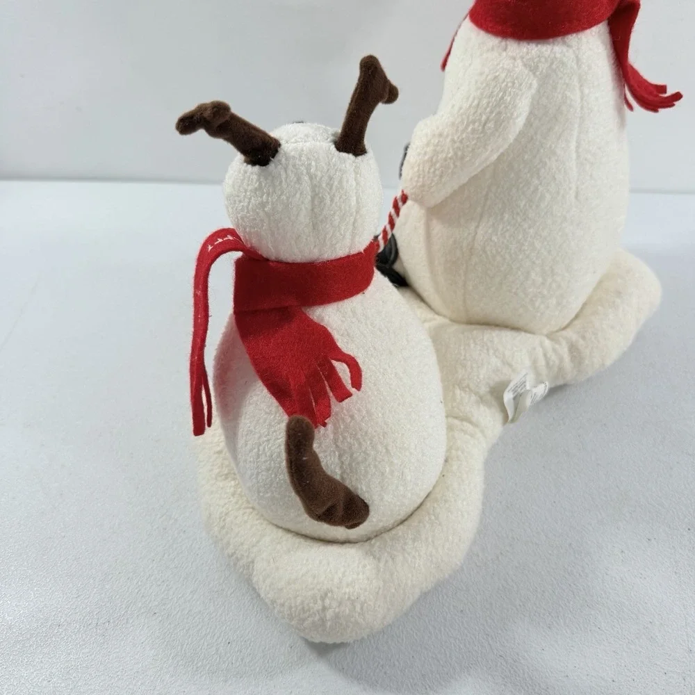 2004 Hallmark Jingle Pals Snowman Dog Animated Musical Singing Plush READ WORKS‎